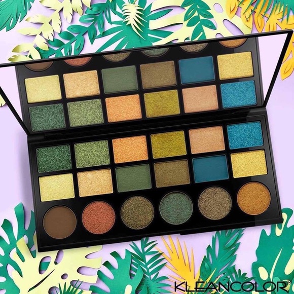 Kleancolor TROPICAL PASSION eyeshadow palette - Picture 4 of 4